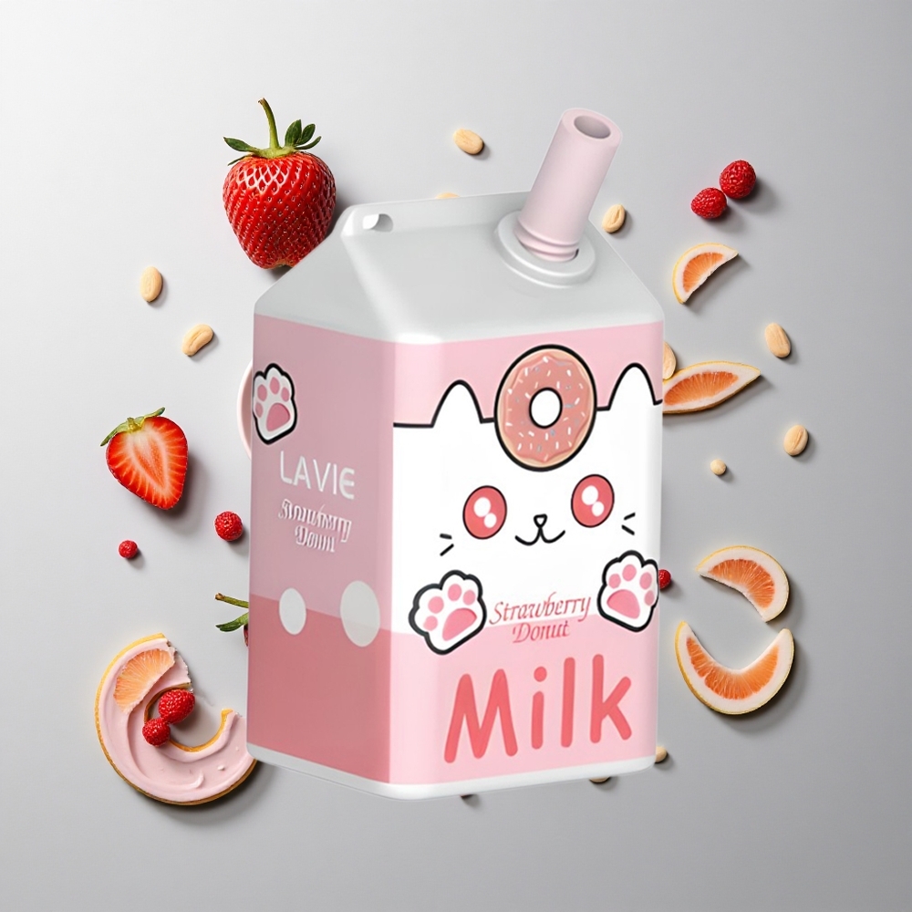 Fresa Donut LAVIE Milk 7000 Caladas 16ML 600mAh