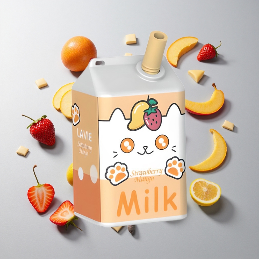 Fresa Mango LAVIE Milk 7000 Caladas 16ML 0% 2% 5% Nicotina