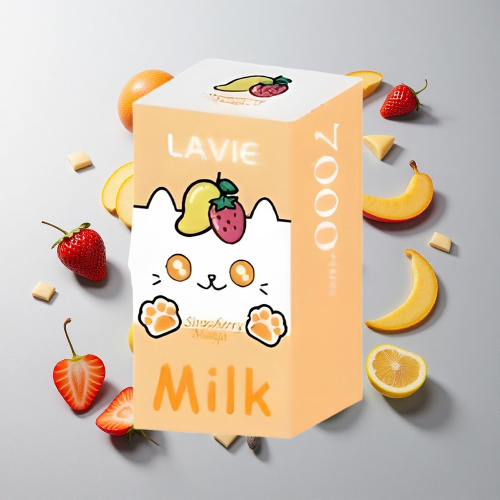 Fresa Mango LAVIE Milk 7000 Caladas 16ML 0% 2% 5% Nicotina