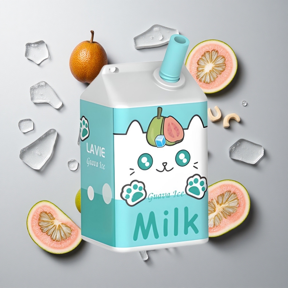 Guayaba Hielo LAVIE Milk 7000 Caladas 16ML 0% 2% 5% Nicotina