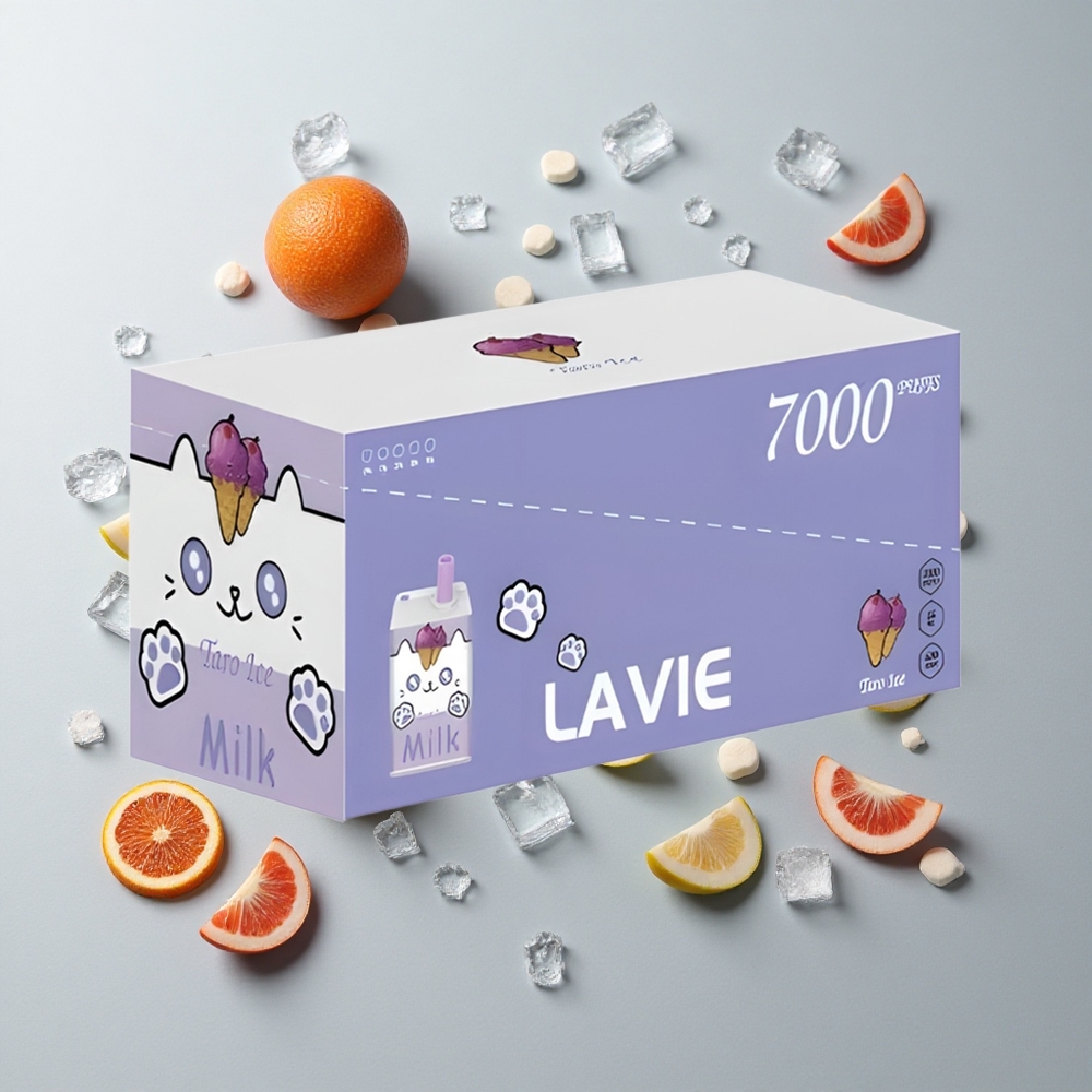 Helado de Taro LAVIE Milk 7000 Caladas Sin Nicotina 16ML