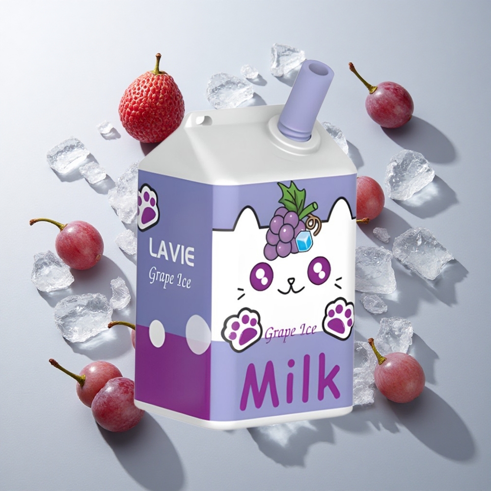 Helado de Uva LAVIE Milk 7000 Caladas 16ML 0% 2% 5% Nicotina