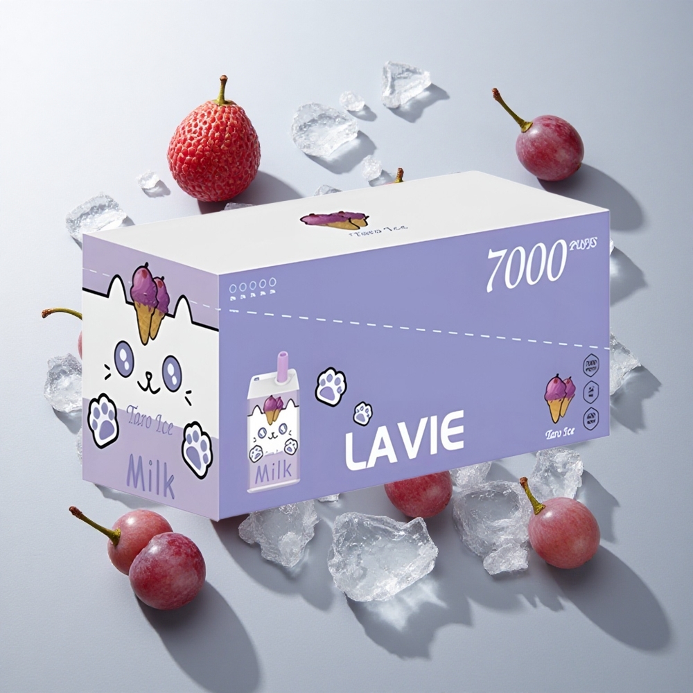 Helado de Uva LAVIE Milk 7000 Caladas 16ML 0% 2% 5% Nicotina