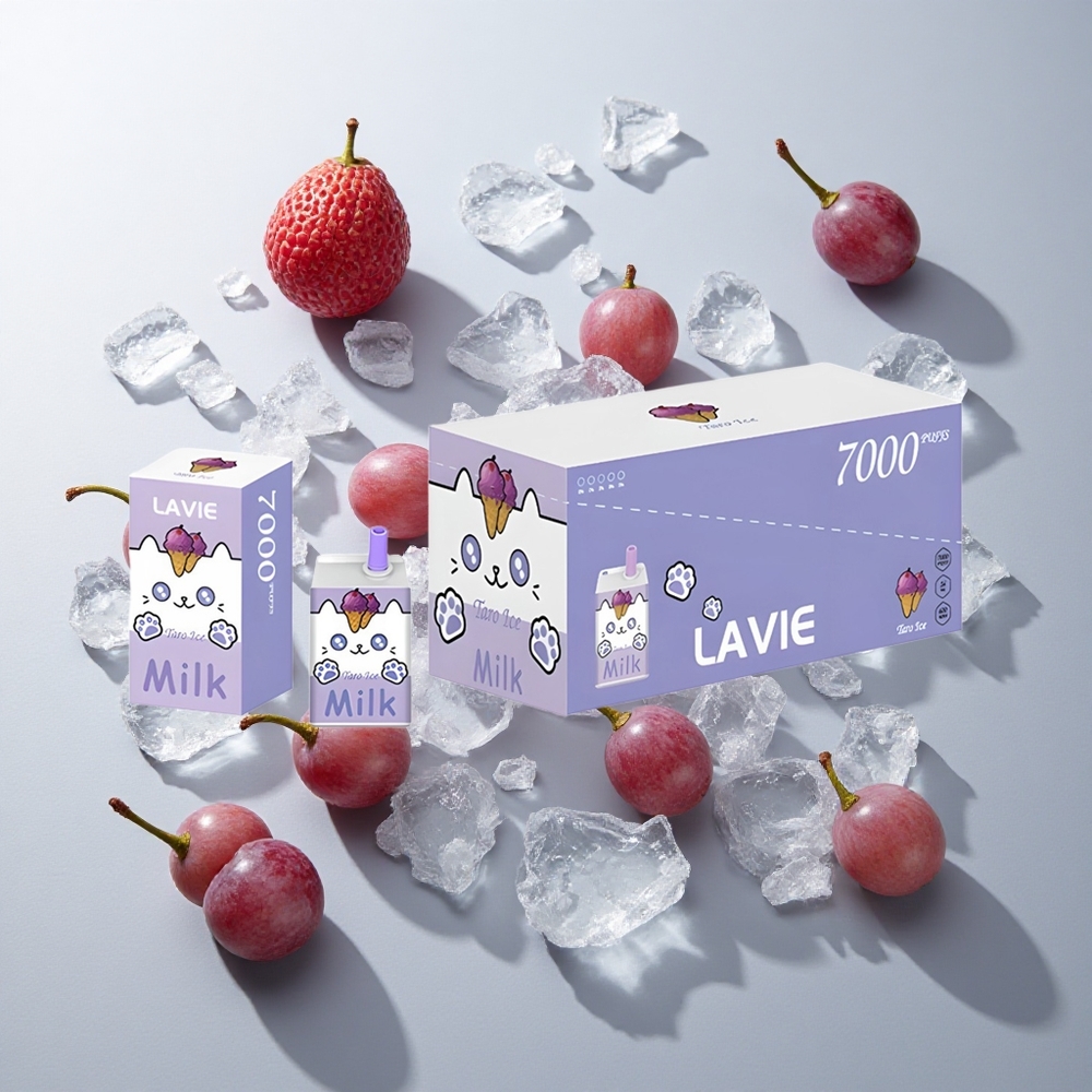 Helado de Uva LAVIE Milk 7000 Caladas 16ML 0% 2% 5% Nicotina