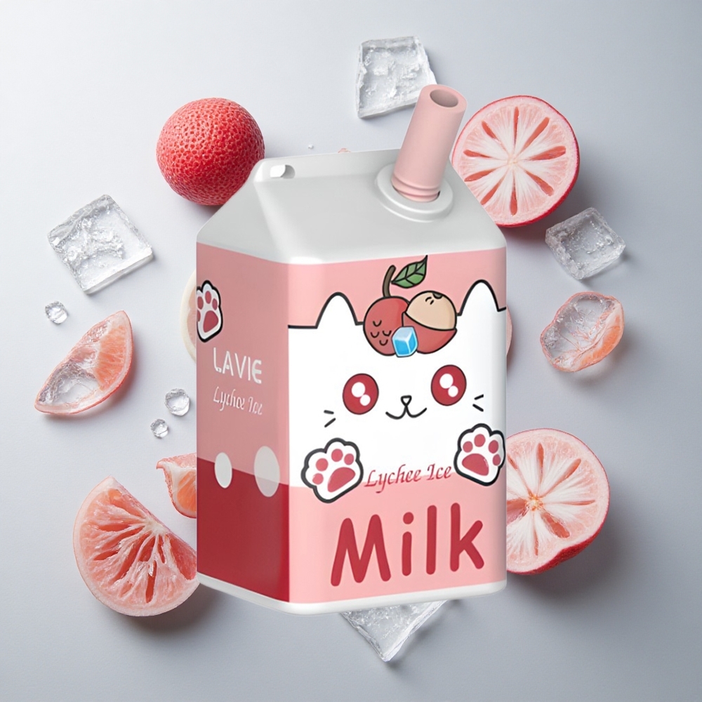 Lichi Hielo LAVIE Milk 7000 Caladas 16ML 0% 2% 5% Nicotina