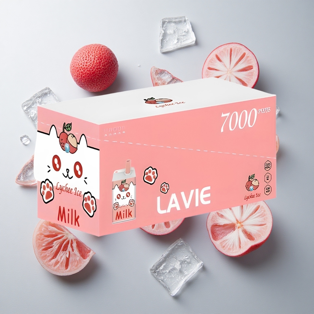 Lichi Hielo LAVIE Milk 7000 Caladas 16ML 0% 2% 5% Nicotina